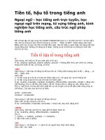 Tiền tố hậu tố