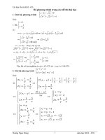 Hệ PT hay trong các đề thi ĐH mới nhất