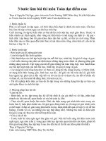 3 bước làm bài thi môn Toán đạt điểm cao