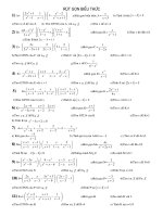 64 bài rút gọn ôn tập học kỳ II