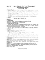 Bài viết số 2 lớp 6(09-10)