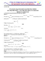 CHUYÊN ĐỀ MAX - MIN