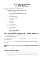 đề cương ôn tập khoa sử địa lớp 4