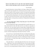 TRUNG TÂM THÔNG TIN TƯ LIỆU THƯ VIỆN TRƯỜNG ĐẠI HỌC HÙNG VƯƠNG GÓP PHẦN NÂNG CAO CHẤT LƯỢNG GIÁO DỤC