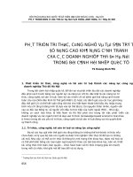 Phát triển tri thức công nghệ và tài sản trí tuệ để nâng cao khả năng cạnh tranh của các doanh nghiệp thủ đô Hà Nội trong bối cảnh hội nhập quốc tế