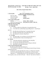 Đề cương chi tiết học phần địa lý du lịch Đông Nam á