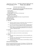 Đề cương chi tiết học phần môi trường và quản lý tài nguyên thiên nhiên