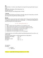 BÀI TẬP - THIẾT KẾ THẢM CỎ VÀ CÂY XANH CHỐNG ỒN CHO CÔNG TRÌNH