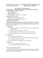 Đề cương chi tiết học phần kỹ thuật nuôi cá cảnh và thủy đặc sản