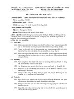 Đề cương chi tiết học phần quy hoạch phân bố sử dụng đất đai