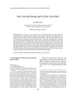 Đọc Lâm Ngữ Đường nghĩ lại Đào Uyên Minh