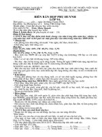 BIEN BAN HOP PHHS DAU NAM