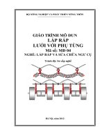 giáo trình mô đun lắp ráp lưới với phụ tùng