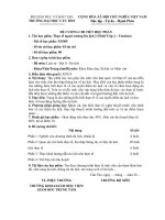 Đề cương chi tiết học phần thực tế ngoài trường du lịch 2