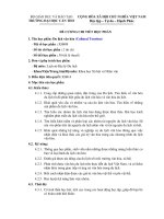 Đề cương chi tiết học phần du lịch văn hóa