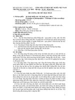 Đề cương chi tiết học phần kĩ thuật nhiếp ảnh - kĩ thuật quay video