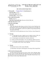 Đề cương chi tiết học phần văn học châu á 2