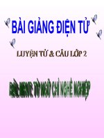 LT&C T33 TỪ NGỮ CHỈ NGHỀ NGHIỆP