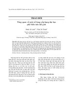 Tạp chí khoa học Tổng quan về một số bảng xếp hạng đại học phổ biến trên thế giới