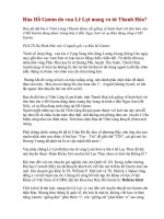 Rùa Hồ Gươm do vua Lê Lợi mang ra từ Thanh Hóa