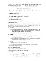 Đề cương chi tiết học phần thực tập bảo tồn đa dạng sinh học