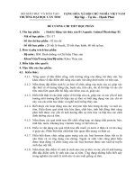 Đề cương chi tiết học phần sinh lý động vật thủy sản B