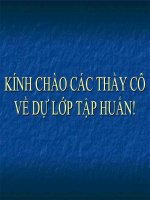 Hoàn thiện bài trìng chiếu với hiệu ứng động