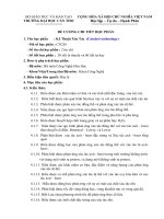 đề cương chi tiết học phần kĩ thuật xúc tác