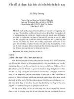 Vấn đề vi phạm luật báo chí trên báo in hiện nay