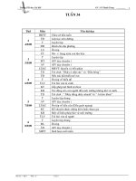 Giáo án tuần 34 lớp 5