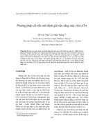 Phương pháp cải tiến mới đánh giá hiệu năng máy chủ iATA