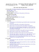 đề cương chi tiết học phần kĩ thuật gia công polymer