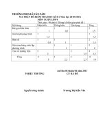 de thi hoc ki truong le van tam