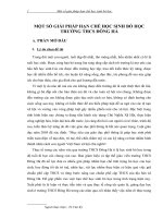 MỘT SỐ GIẢI PHÁP HẠN CHẾ HỌC SINH BỎ HỌC TRƯỜNG THCS ĐÔNG HÀ