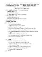 đề cương chi tiết học phần vật liệu học - CNHH