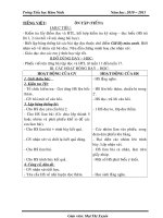 Giáo án kỳ I lớp 5 tuan 18