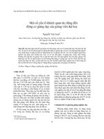 Một số yếu tố khách quan tác động đến động cơ giảng dạy của giảng viên đại học