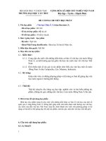 Đề cương chi tiết học phần văn họ châu á 3