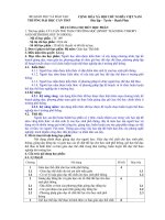 đề cương chi tiết học phần lý luận thể thao trường học