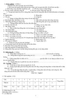 ĐỀ KIỂM TRA HK II VẬT LÍ7 Đáp án ma trận