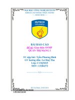 Báo cáo đề tài tìm hiểu SNMP