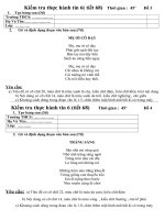 kiểm tra thực hành môn tin 6