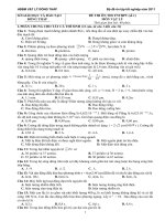 10 Đề Ôn Thi Tốt nghiệp (HĐBM Đồng Tháp)