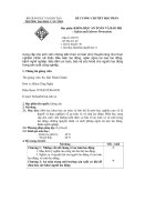 đề cương chi tiết học phần khoa học an toàn và bảo hộ