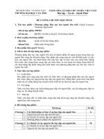 Đề cương chi tiết học phần phương pháp đào tạo cho người lớn tuổi