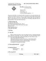 đề cương chi tiết học phần kỹ thuật hệ thống