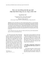 Rủi ro từ việc không tuân thủ quy trình chấp nhận khách hàng của các công ty kiểm toán