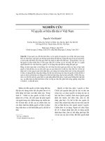So sánh cách tri nhận không gian trong thành ngữ tiếng Việt và tiếng Hán (Qua hai cặp từ“Trong - Ngoài” và “Gần - Xa”)