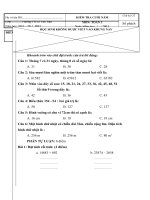 ĐỀ CƯƠNG ÔN TẬP HKII LỚP 3