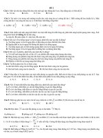 Bộ đề ôn thi tốt nghiệp THPT 3